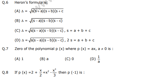 Cbse Class 9 Mathematics Sample Paper 13